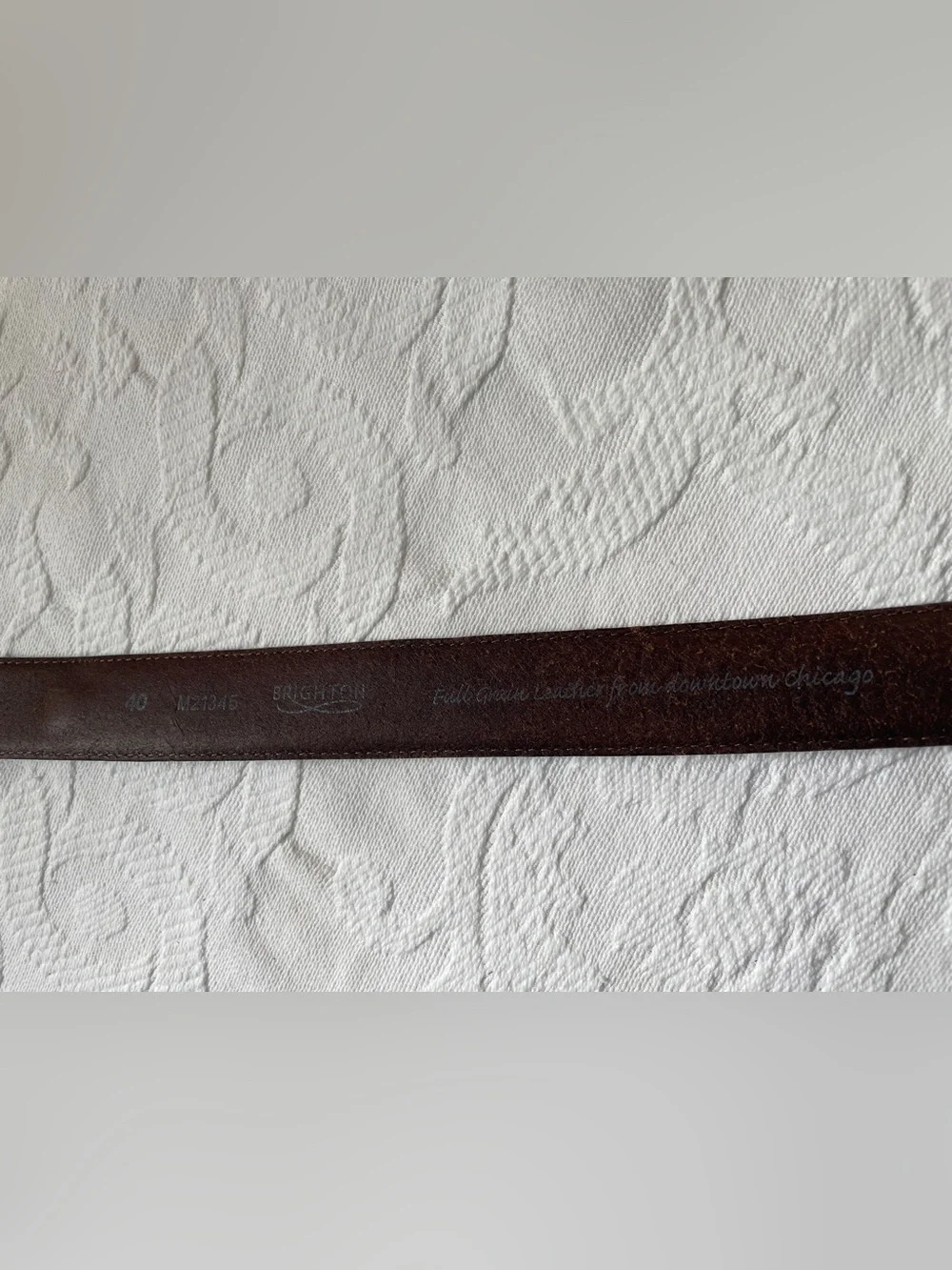 Brighton Chicago Leather Aztec Belt  Western y2k 90s u Mens